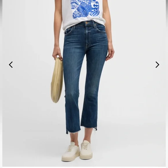 MOTHER Insider Crop Step Fray Jeans - Picture 7 of 7